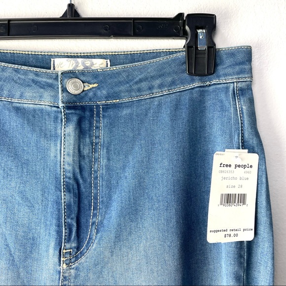 COPY - NWT Free People Just Float On Flare Jeans — Jericho Blue - Picture 5 of 8